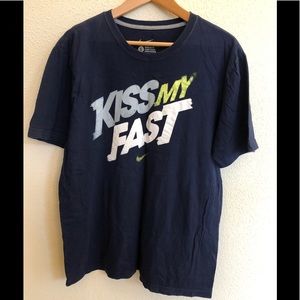Nike blue tee ($5 or 2 items for $9)